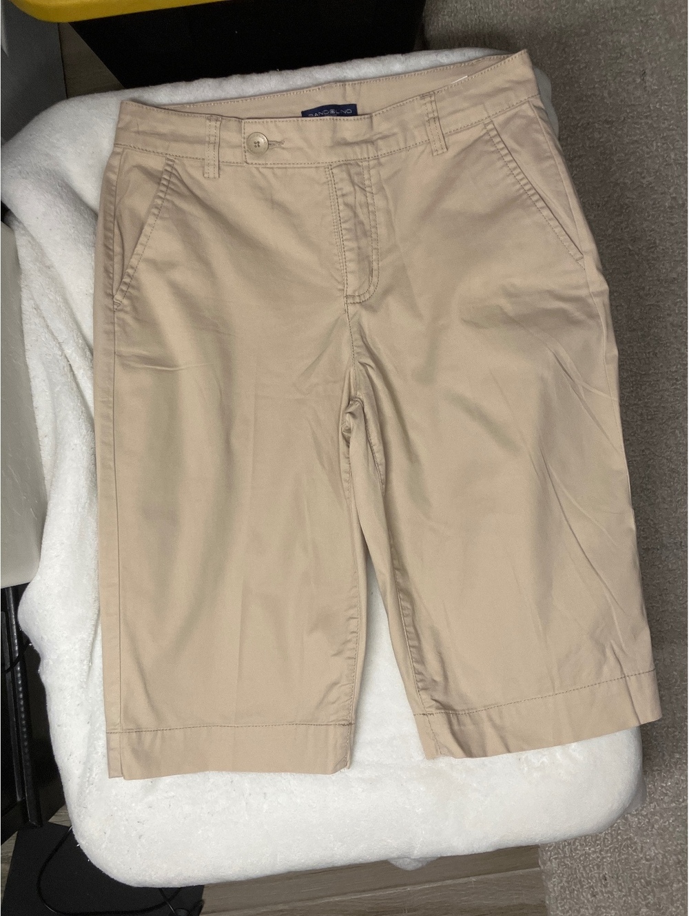 Preloved Bardolino Women's Beige Casual Bermuda Shorts #2039